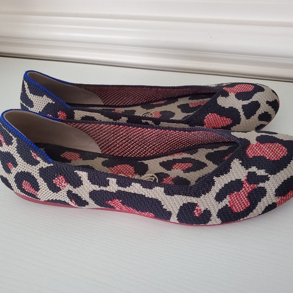 Rothys Red Cat Flats - Picture 2 of 5